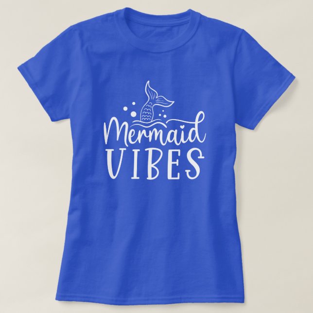 Mermaid Beach | Mermaid Vibes T-Shirt (Design vorne)