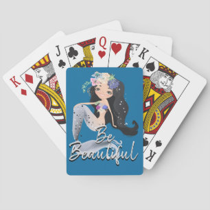 Mermaid Bicycle Playing Cards Spielkarten