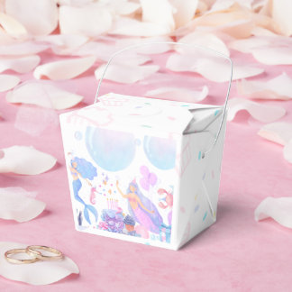 Mermaid Birthday Geschenkschachtel