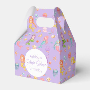 Mermaid Birthday Geschenkschachtel