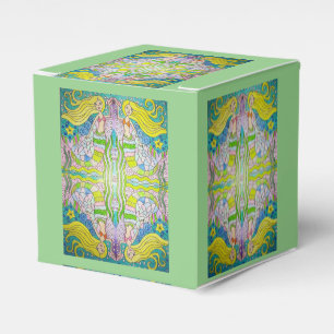 Mermaid Birthday Party Fevor Box Geschenkschachtel