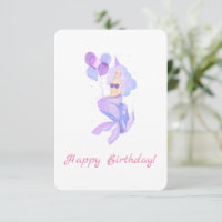 Mermaid Birthday Wises