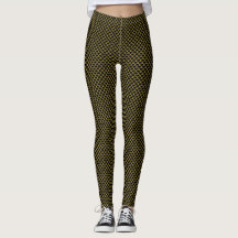 MERMAID BLACK GOLD MERMAID SCALE AKTIVE LEGGINGS