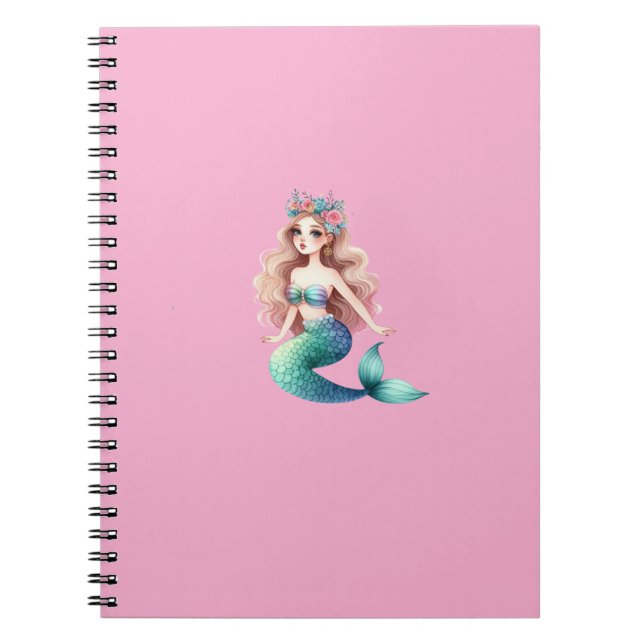 Mermaid Bloc Note Notizblock (Vorderseite)
