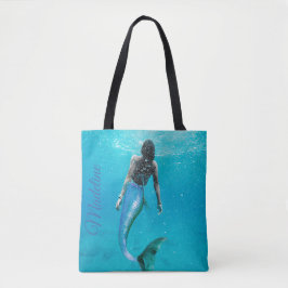 Mermaid Blue Ocean Summer Modern Stilvoll