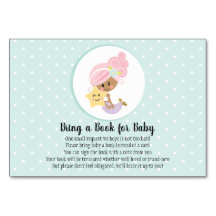 Mermaid Book Request Card Kinderdusche Light Skin