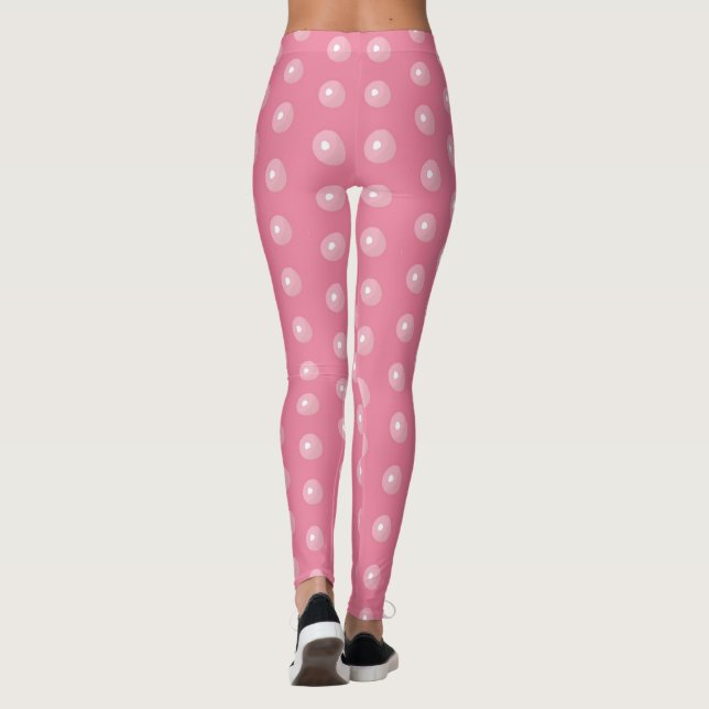 Mermaid Bubble Leggings - Pink (Rückseite)