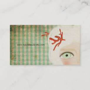 Mermaid Business Card Visitenkarte