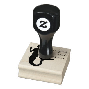 Mermaid Business Sea Girl Gummistempel