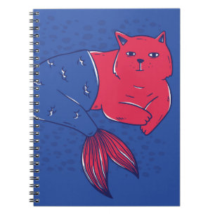 Mermaid Cat Notizblock