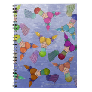 Mermaid Collage Notizblock