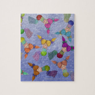 Mermaid Collage Puzzle