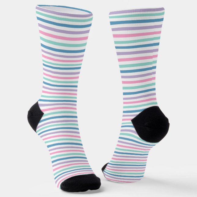 Mermaid Colors Rainbow Socken (Gewinkelt)
