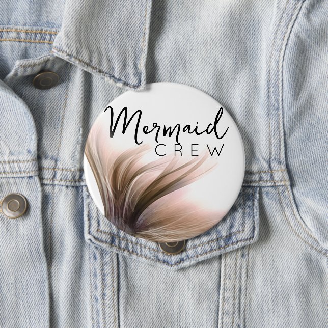 Mermaid-Crew | Terracotta Soft Peach Bachelorette Button (Beispiel)