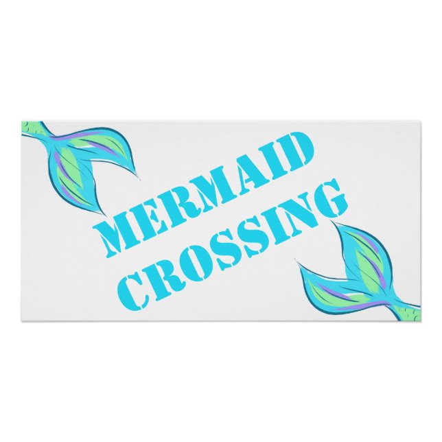 Mermaid Crossing Poster (Vorderseite)