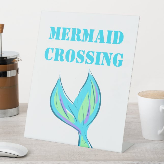 Mermaid Crossing Sockelschild (In Situ)