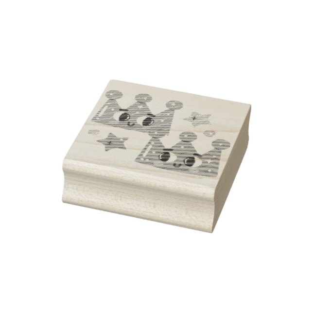 Mermaid Crown Gummistempel (Stempel)