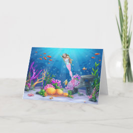Mermaid Dankeskarte