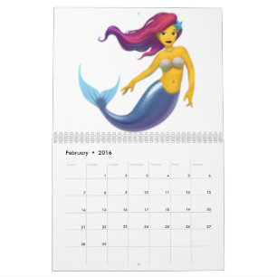 Mermaid - Emoji Kalender