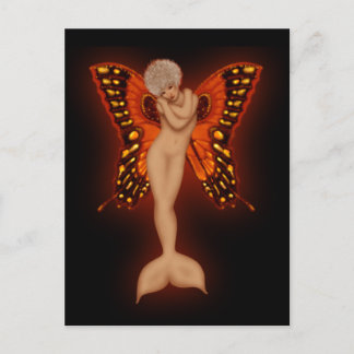 Mermaid Fairy Postkarte