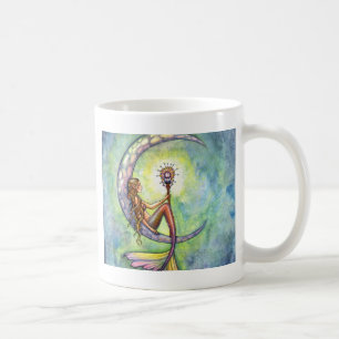Mermaid Fantasy Fairy Art von Molly Harrison Tasse