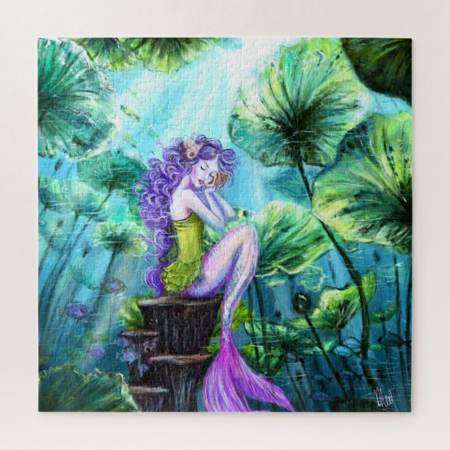 Mermaid Fantasy Jigsaw Puzzle (Vertikal)