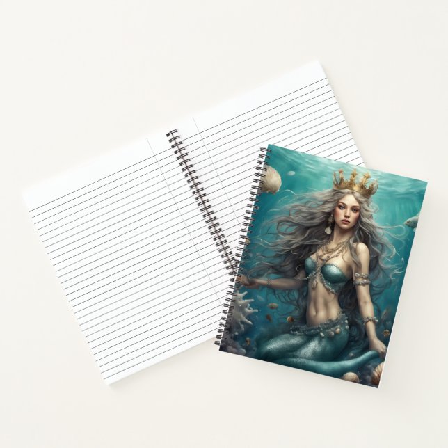 Mermaid Fantasy Notizbuch (Innenseite)