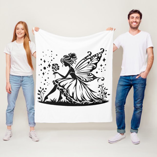 Mermaid Fleece Blanket, 50"x60" (Beispiel)