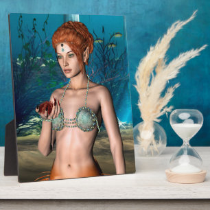 Mermaid Fotoplatte