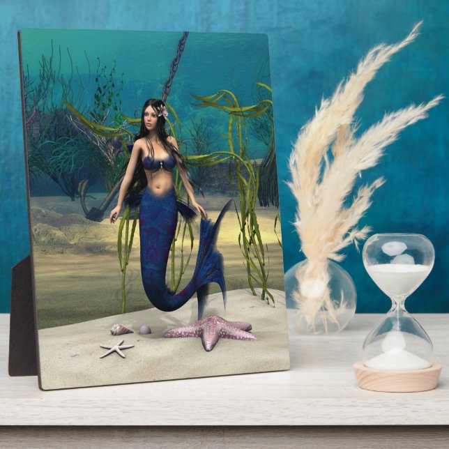 Mermaid Fotoplatte (Seite)