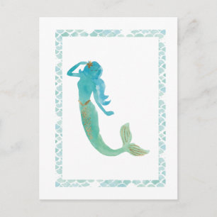 Mermaid Friends IV Postkarte