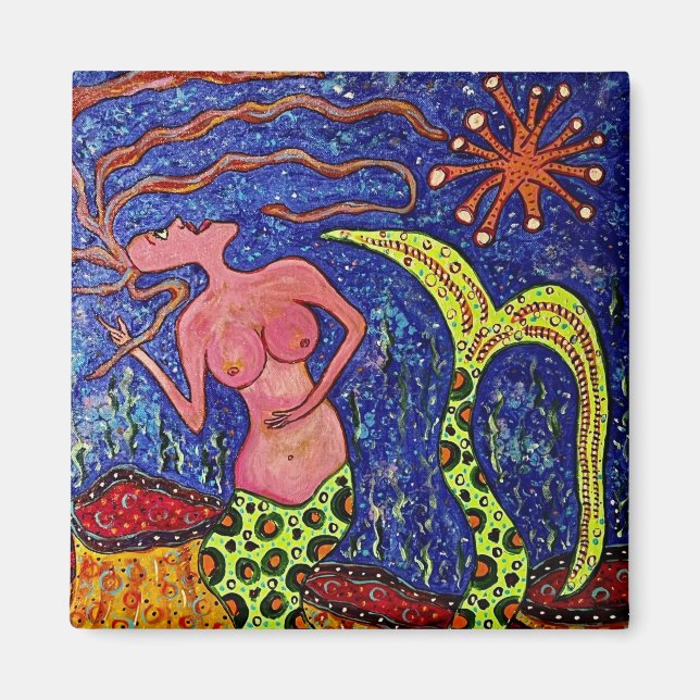 Mermaid Fun Magnet (Vorne)