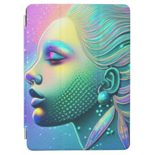 Mermaid Futuristic Beautiful color iPad Air C iPad Air Hülle