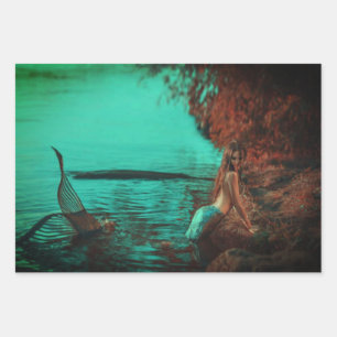 Mermaid Geschenkblätter Geschenkpapier Set