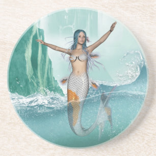 Mermaid Getränkeuntersetzer