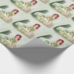 Mermaid Gift Wrap, Packpapier Rolle