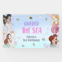 Mermaid Girl 1. Geburtstag Party