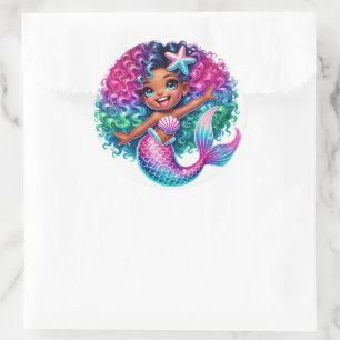 Mermaid Girl Stickers