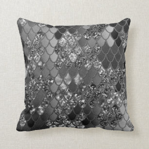 Mermaid Glitzer Scales #7 (Imitats Glitzer) #shiny Kissen