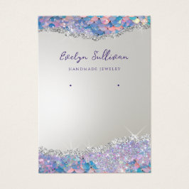 Mermaid Glitzer Sequenzer Schmuckkarte