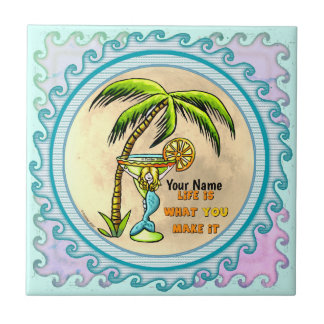 Mermaid Good Life-Fliese Fliese
