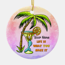 Mermaid Good Life Keramik Ornament