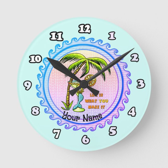 Mermaid Good Life Uhr (Vorderseite)