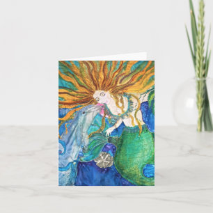 Mermaid Greeting Card Karte
