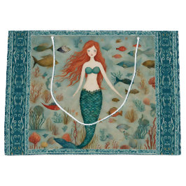 Mermaid Große Geschenktüte