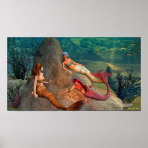 Mermaid Hangout Poster