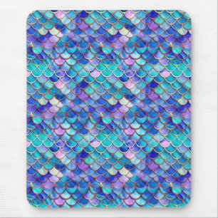 Mermaid Hartglas Mousepad