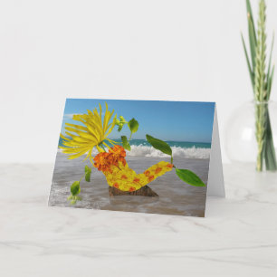 Mermaid Holiday Karte