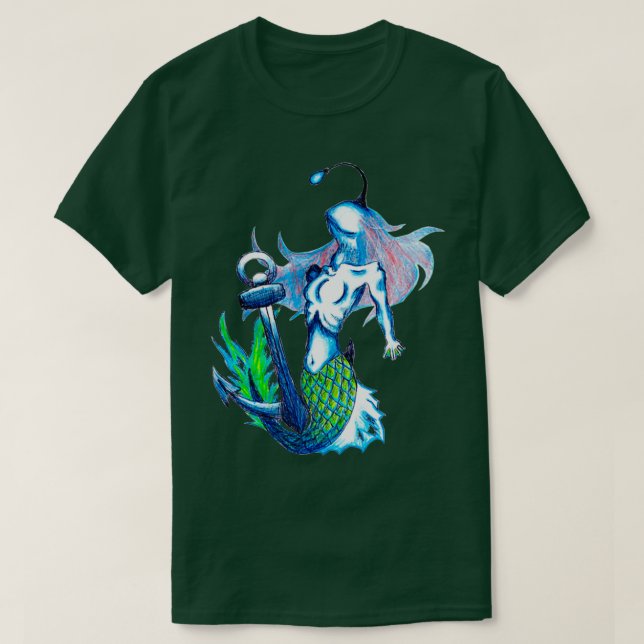 Mermaid Horror Mermaid T-Shirt (Design vorne)