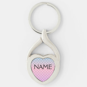 Mermaid Individuelle Name Schlüsselanhänger - Füge